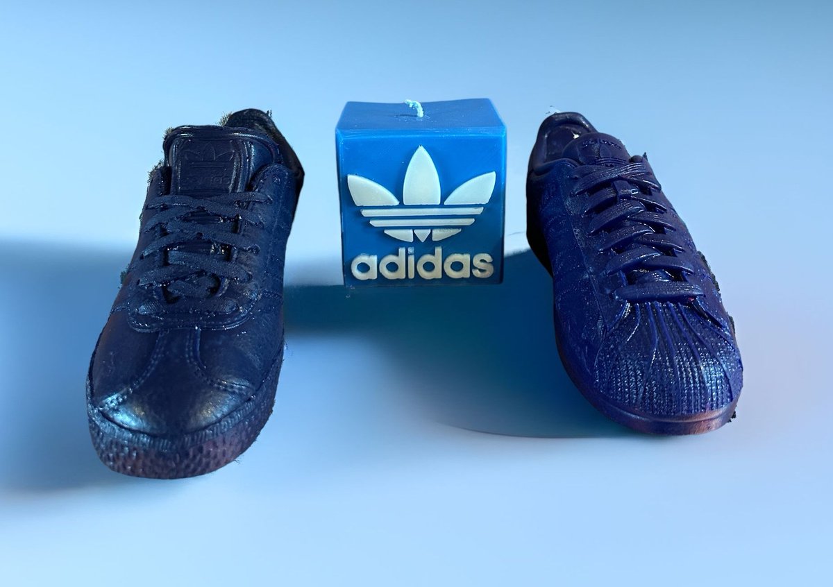 adiFamily_'s tweet image. **GIVEAWAY**

To win a choice of either a Gazelle or Superstar candle, AND a scented adidas block candle, both in any colour of your choice

Follow @waxoriginals and retweet this tweet

Winner will be randomly generated Sunday 5th at 6pm, good luck folks

#adiFamily #UpTheIndies