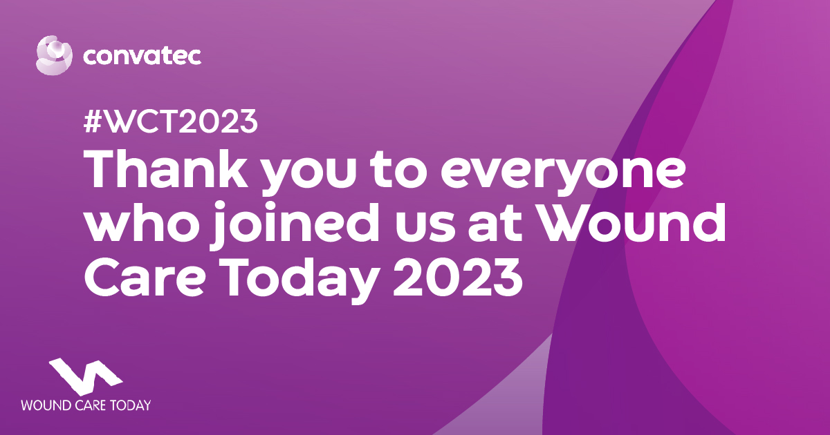 ConvaTecWoundUK's tweet image. And that’s a wrap for Wound Care Today 2023!
Thank you to everyone who stopped by our booth on Wound Hygiene: A proactive approach to wound healing, and participated in our Exudate Management workshops.

#forevercaring #weareconvatec #MoreAtItsCore