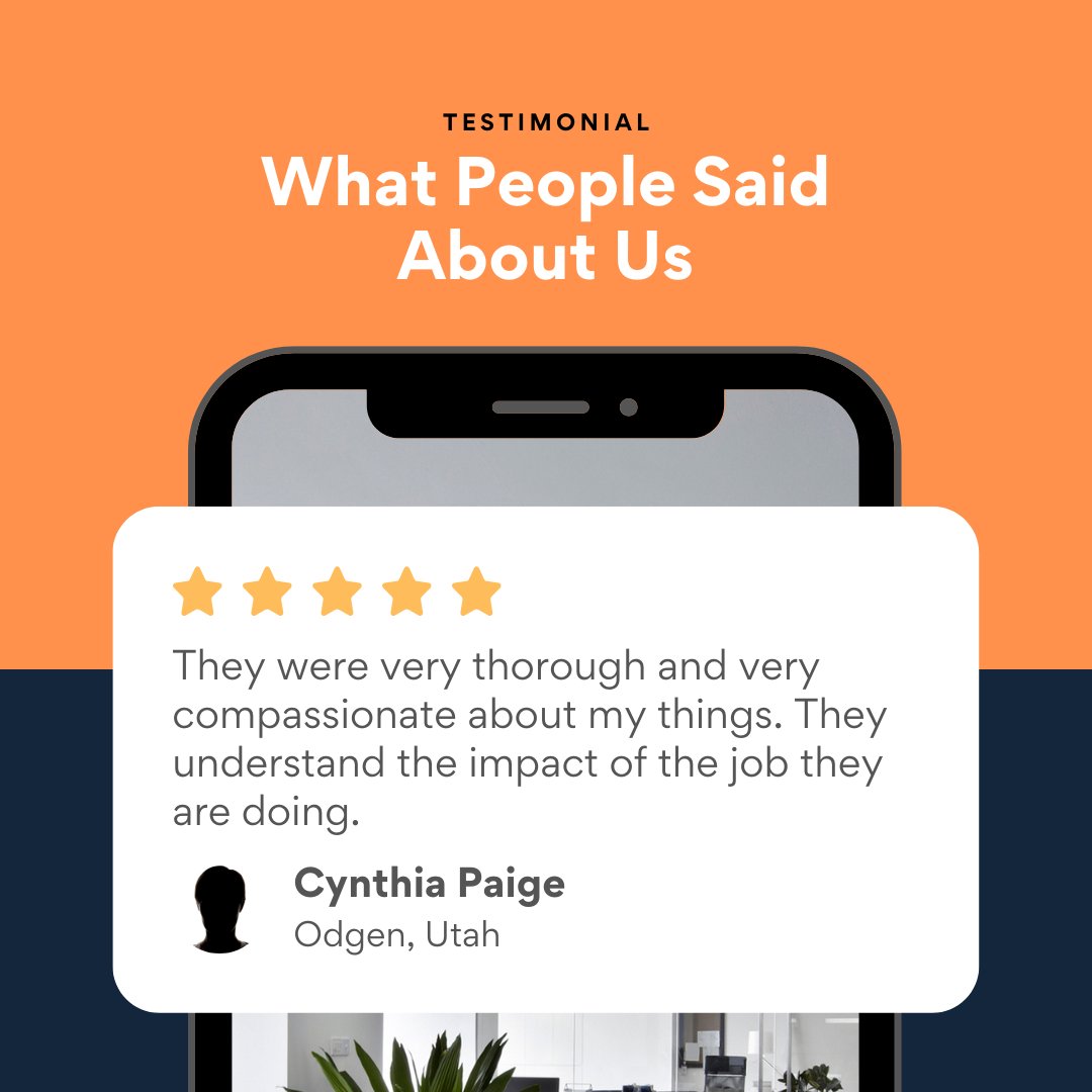 BioOneUtah's tweet image. Thank you, Cynthia! Your words serves as our reminder to give our best always and in all ways. 

Learn more at biooneutah.com or call us to book an appointment 385-310-5102 #biooneutah #sanitation #cleaningservicesutah #cleaninghacks #biohazard