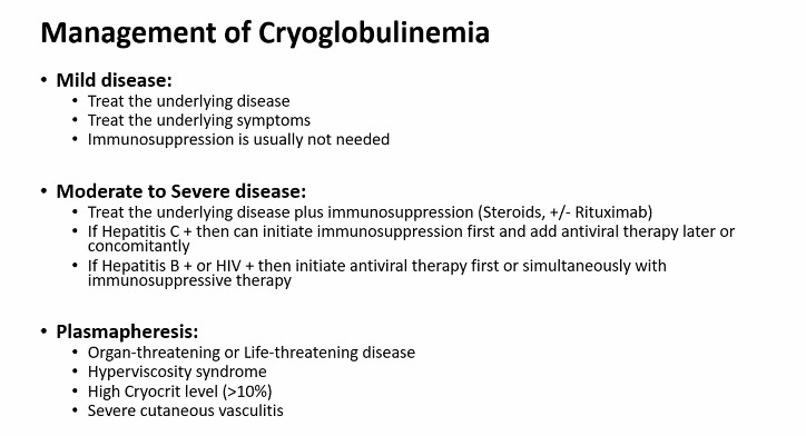 Management of Cryoglobulinemia by @aishaikh on @GlomCon.
Amazing talk!