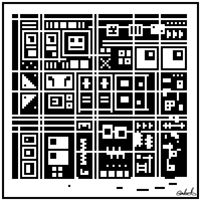 eddadd2's tweet photo. 349p4 - Broken and off-centre.
https://t.co/9wEZXvPBKU
https://t.co/hGeXjlVVC7
Part of the "flawed collection". @opensea @hedera
#art #blockart #hedera #lineart $hbar #hbar #hedera #pixart #pixelart #nft #whoami #gn #black #love #guests #offcentre #ๅๅฟ #eddadd https://t.co/AVYlWnxNCT