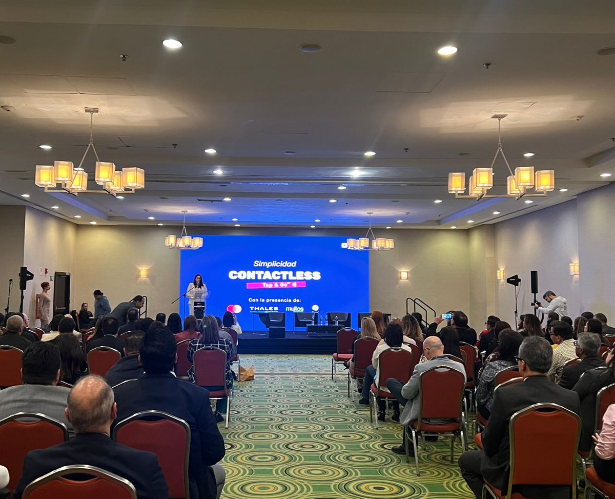 newtech_sg's tweet image. Complacidos por la participación de los asistentes al evento de Simplicidad Contactless - Tap &amp;amp; Go con el sector financiero venezolano, junto a nuestro #partnership en Venezuela.

#newtech

@ThalesLATAM @Mastercard #Multos @fimeamerica
