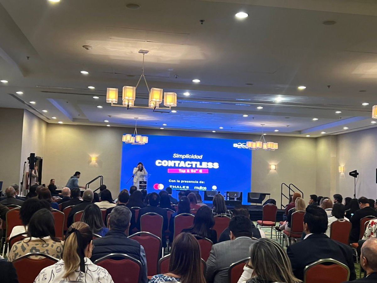 newtech_sg's tweet image. Complacidos por la participación de los asistentes al evento de Simplicidad Contactless - Tap &amp;amp; Go con el sector financiero venezolano, junto a nuestro #partnership en Venezuela.

#newtech

@ThalesLATAM @Mastercard #Multos @fimeamerica