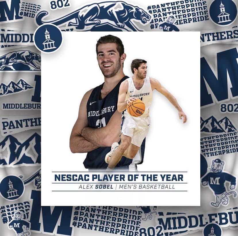 Congratulations to Alex for being named NESCAC Player of the Year and Defensive Player of the Year!
