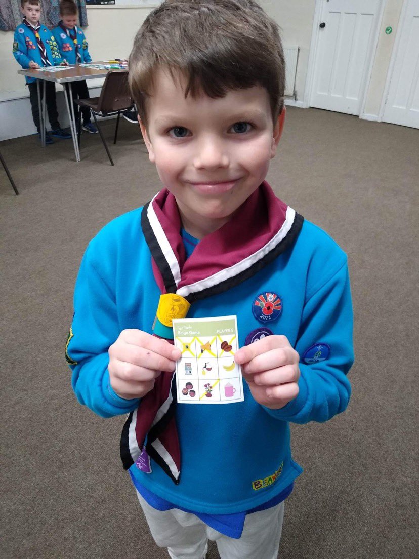 Had such a brilliant time at the start of the week holding 2 #beavers meetings about <a href="/FairtradeUK/">Fairtrade Foundation</a> #fairtradefortnight colouring, bingo, stories - so much fun! 🍌 <a href="/coopuk/">Co-op</a> #swcoopmps <a href="/HeatherScharn/">Heather Scharnhorst</a>