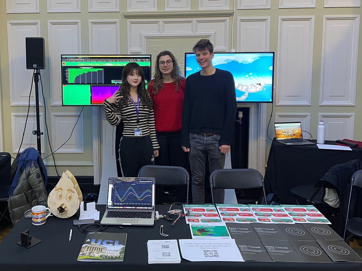 We had a great time at #NewhamSparks! Sharing the different ways that Data can be studied and applied through people, nature and technology. Can't wait for <a href="/NewhamLondon/">Newham London 💙</a>'s new Data Campus. Thanks to <a href="/glo_pro/">Institute for Global Prosperity</a> and <a href="/CASAUCL/">UCL CASA</a> for showing off your work!