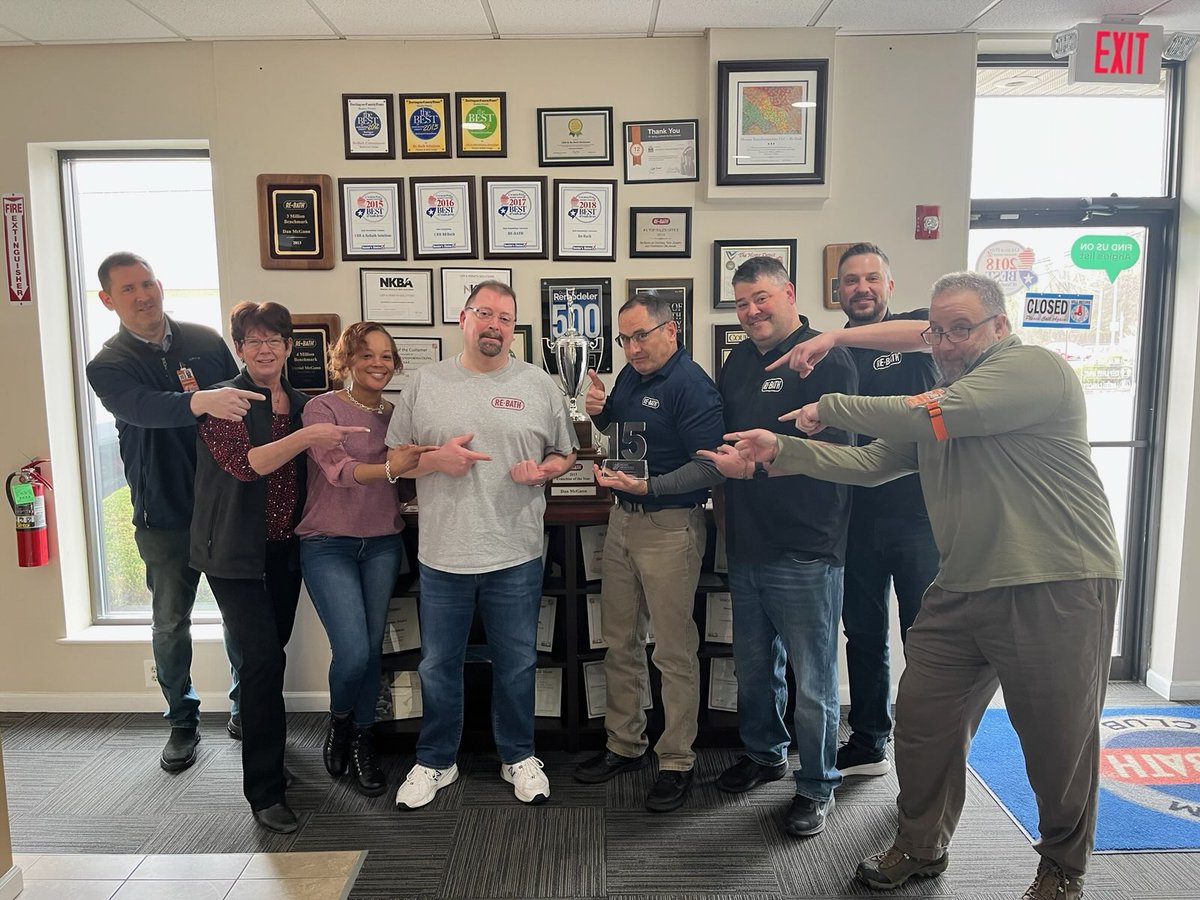 HD Bath Remodeling (@rbteamorange) on Twitter photo & the longevity award goes to...๐๐งก๐
We are grateful to be partners with you!
Thanks again for making this a great moment! <a href="/PattiSingelyn/">Patti Singelyn</a> <a href="/Phillyflyer/">Erik Haws</a> <a href="/rebathNJ/">Kevin Crane</a> <a href="/hderich/">Rich Adami</a> <a href="/DrewTravia/">Drew Travia</a> @lgranskie <a href="/LisaDeGhetto/">Lisa DeGhetto</a> & the longevity award goes to...๐๐งก๐
We are grateful to be partners with you!
Thanks again for making this a great moment! <a href="/PattiSingelyn/">Patti Singelyn</a> <a href="/Phillyflyer/">Erik Haws</a> <a href="/rebathNJ/">Kevin Crane</a> <a href="/hderich/">Rich Adami</a> <a href="/DrewTravia/">Drew Travia</a> @lgranskie <a href="/LisaDeGhetto/">Lisa DeGhetto</a>