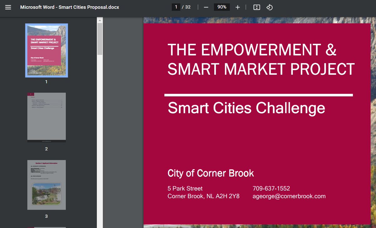 hbobis's tweet image. Let's share as many of our towns' proposals 🇨🇦
➡️britannica.com/topic/list-of-…  are they all aligned? 
Here's one for City of Corner Brook in Newfoundland.
➡️cornerbrook.com/wp-content/upl…
#SMARTcitieschallenge
@Outsideboxin @DanaMetcalfe5 @MichaelBator6 @WogPogReal