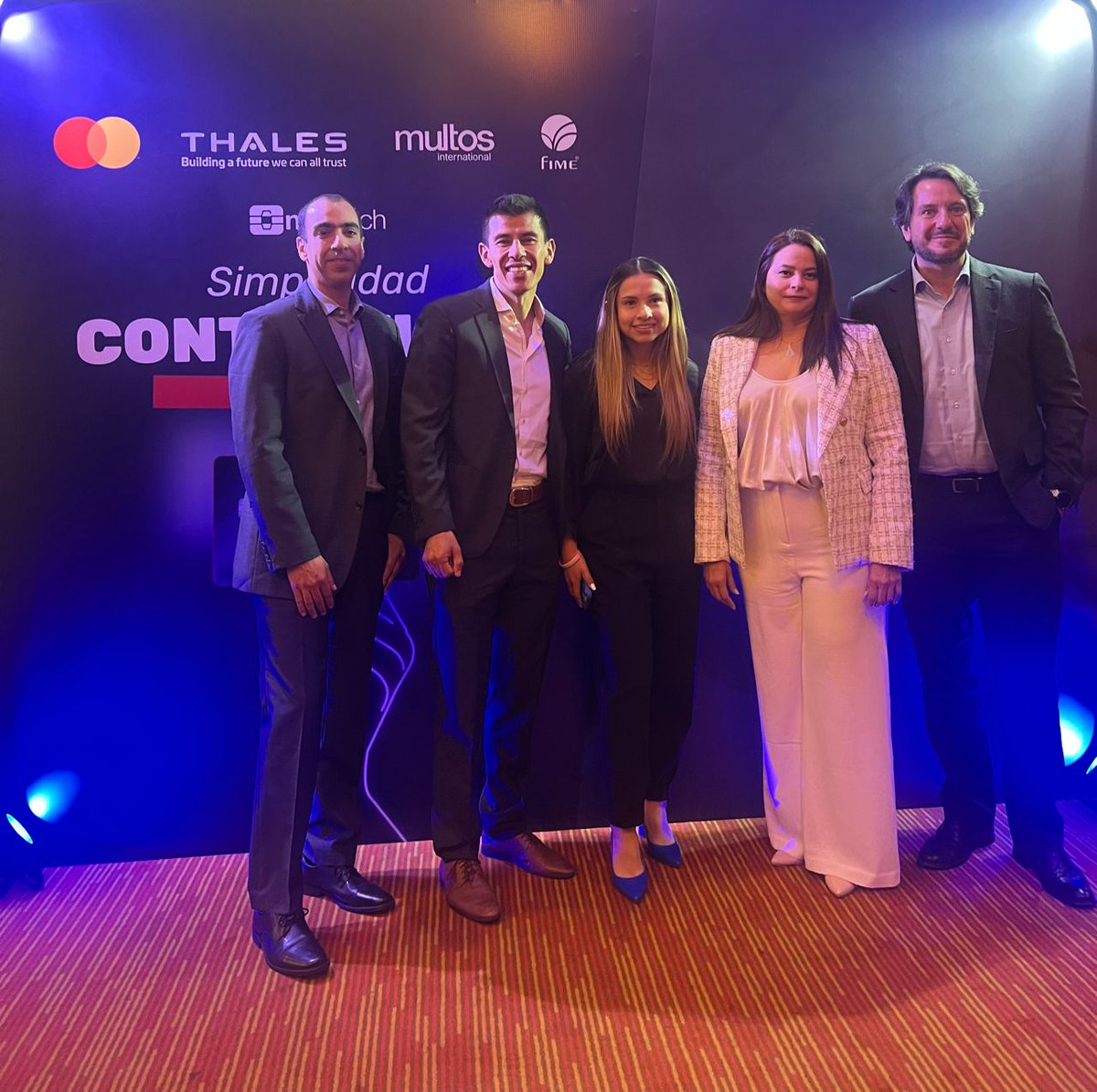 newtech_sg's tweet image. Complacidos por la participación de los asistentes al evento de Simplicidad Contactless - Tap &amp;amp; Go con el sector financiero venezolano, junto a nuestro #partnership en Venezuela.

#newtech

@ThalesLATAM @Mastercard #Multos @fimeamerica