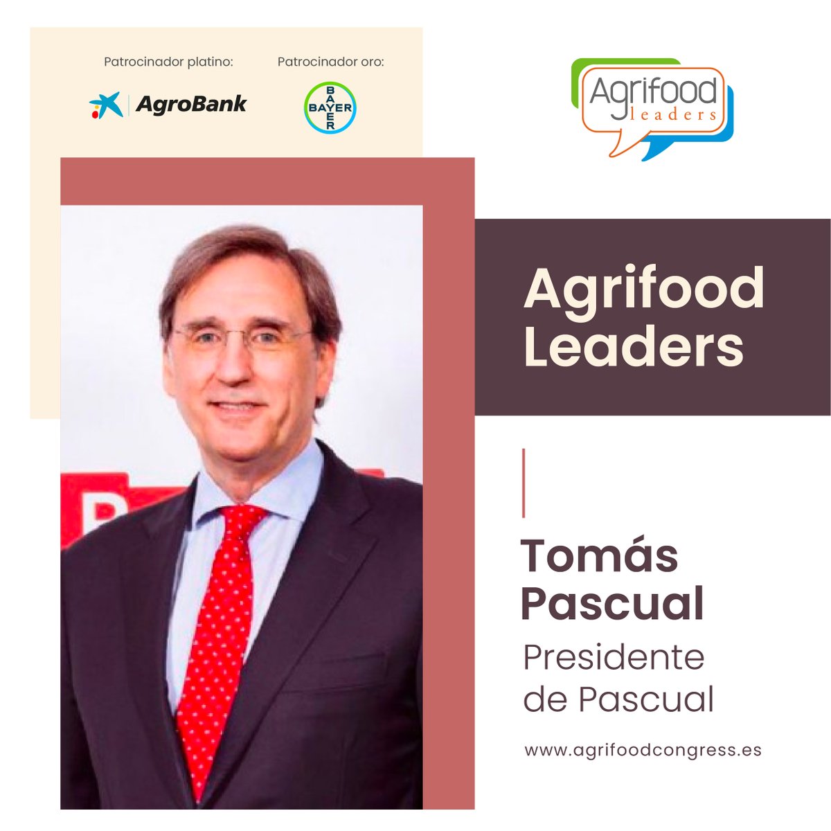 ¿Conoces a los #AgrifoodLeaders? Tomás Pascual, Presidente de @Pascual , forma parte de la inciativa🥛🧃⬇️

agrifoodcongress.es/key/leaders/to…