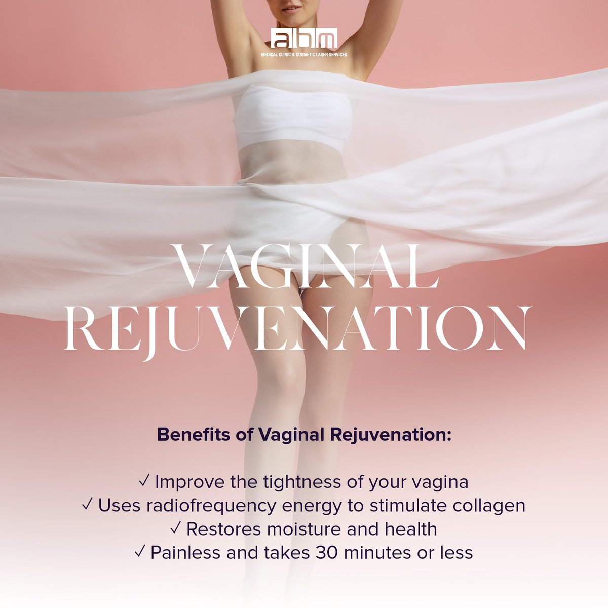 Vaginal Rejuvenation All procedures are performed by board certified physicians, can be done for cosmetic reasons or to solve age-related problems, such as lack of vaginal tightness, urinary incontinence while restoring moisture and health. Call  (818) 222-8042 #womenswellness