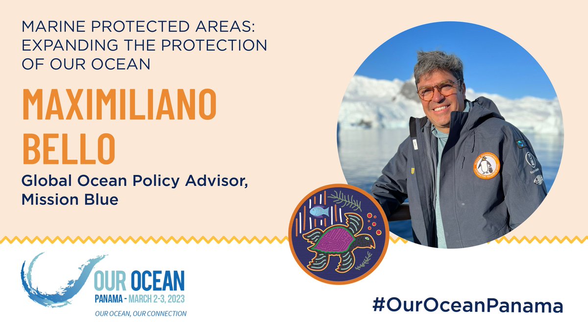 “#Antarctica is the heart of this planet, if we don’t get Antarctica protected we’re not going to get anything – we’re not going to get a future, we need to think bigger” @max_bello_m Global Ocean Policy Advisor @MissionBlue

#OurOceanOurConnection #OurOcean #ProtectAntarctica