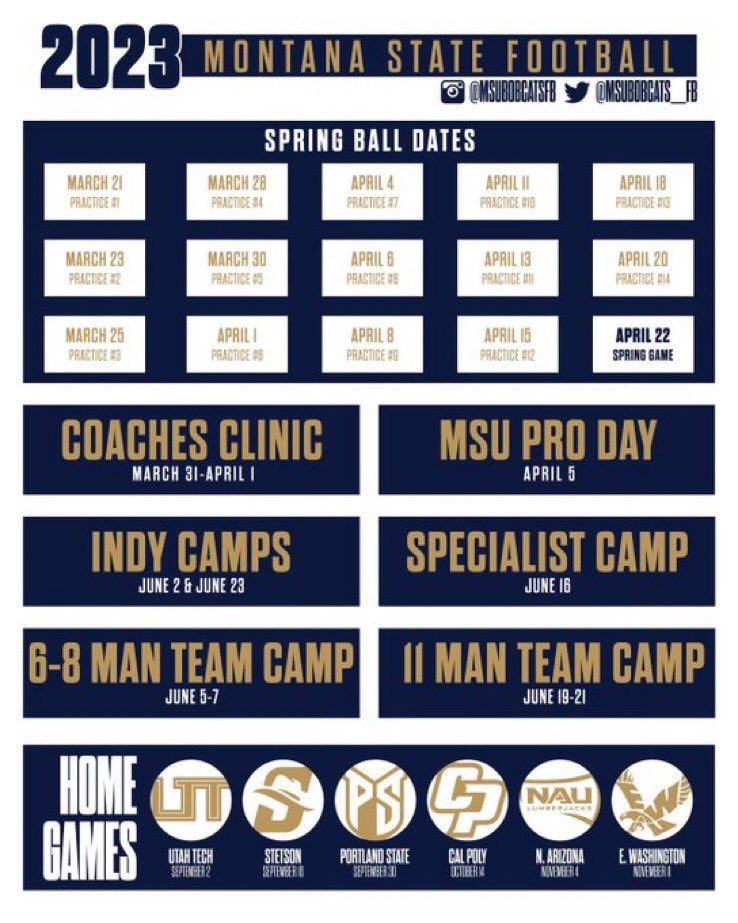 Thank you <a href="/CoachSammyMix/">Sam Mix</a> <a href="/MSUBobcats_FB/">Montana State Football</a> for the invite! Can’t wait to come show out! <a href="/BrandonHuffman/">Brandon Huffman</a> <a href="/Scdarrow/">Scott Darrow</a> <a href="/MRJDEEZY/">Coach J.Little</a> <a href="/MonroeBearcats/">Bearcat Football</a>