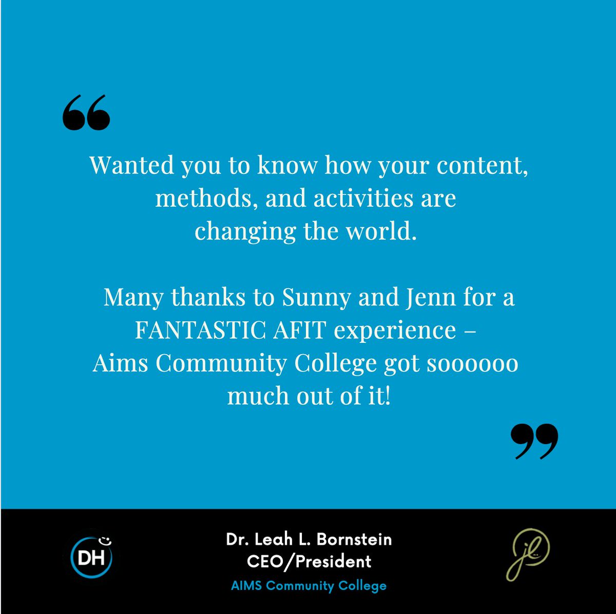 We're fortunate to work with partners like @AIMSCC who are committed to prioritizing their purpose and their people. Learn more about our WOW Story with AIMS: bit.ly/3y2aAgu
#DeliveringHappiness