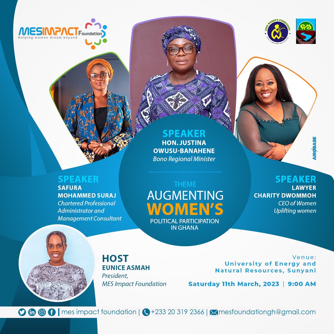 MESImpactFdn's tweet photo. Make a date with us to empower. We goo!
@upliftingGH https://t.co/RFBh4yZb2F