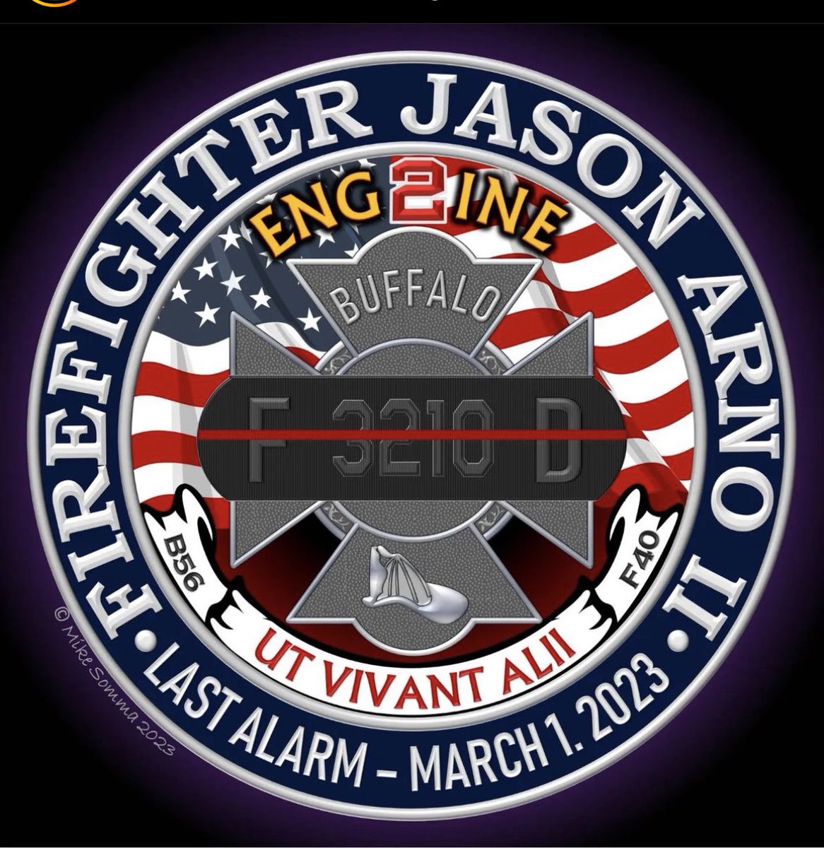 5-5-5-5 Rest In Peace Firefighter Jason Arno of the Buffalo Fire Department Engine Co. 2. FF Arno made the ultimate sacrifice while battling a four alarm fire in Buffalo on Wednesday. Continue to keep his family, friends and fellow firefighters in your thoughts and prayers.