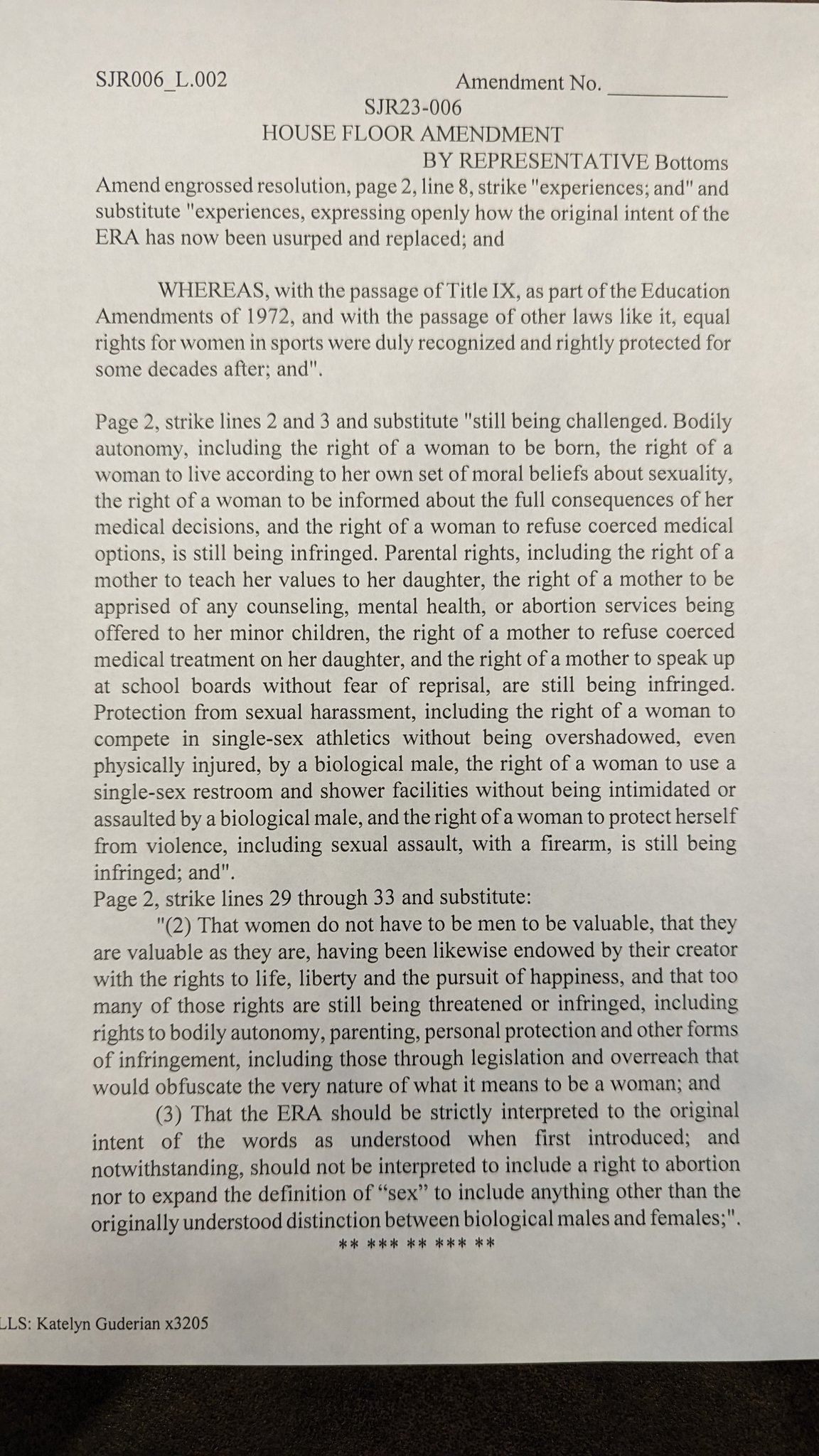 Rep Brianna Titone - COHD27 on X: So, we're here doing a resolution for  the anniversary of the #ERA and one of my Republican colleagues went on a  transphobic rant and suggested