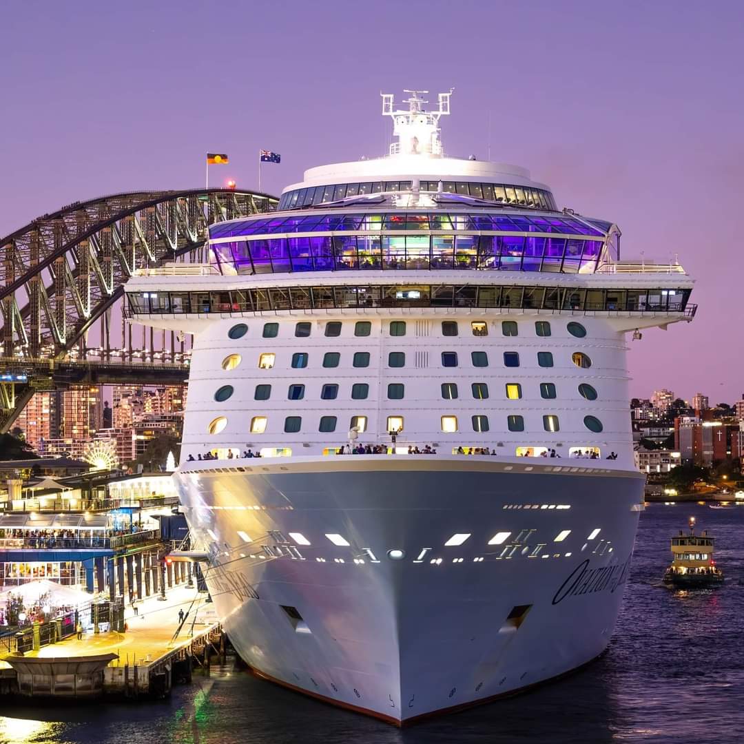 Beauty!! ❤️⚓️🥰🚢🇦🇺🪃 #ovationoftheseas 

📸 Wayne Mcanalley