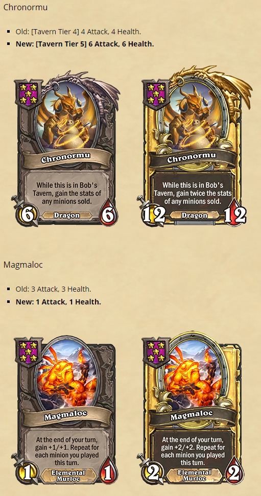 Hearthstone 25.4 Update Patch Notes