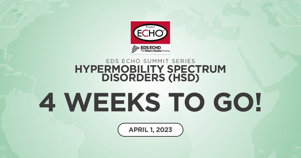 The EhlersDanlos Society on Twitter "4 weeks until our first HSD