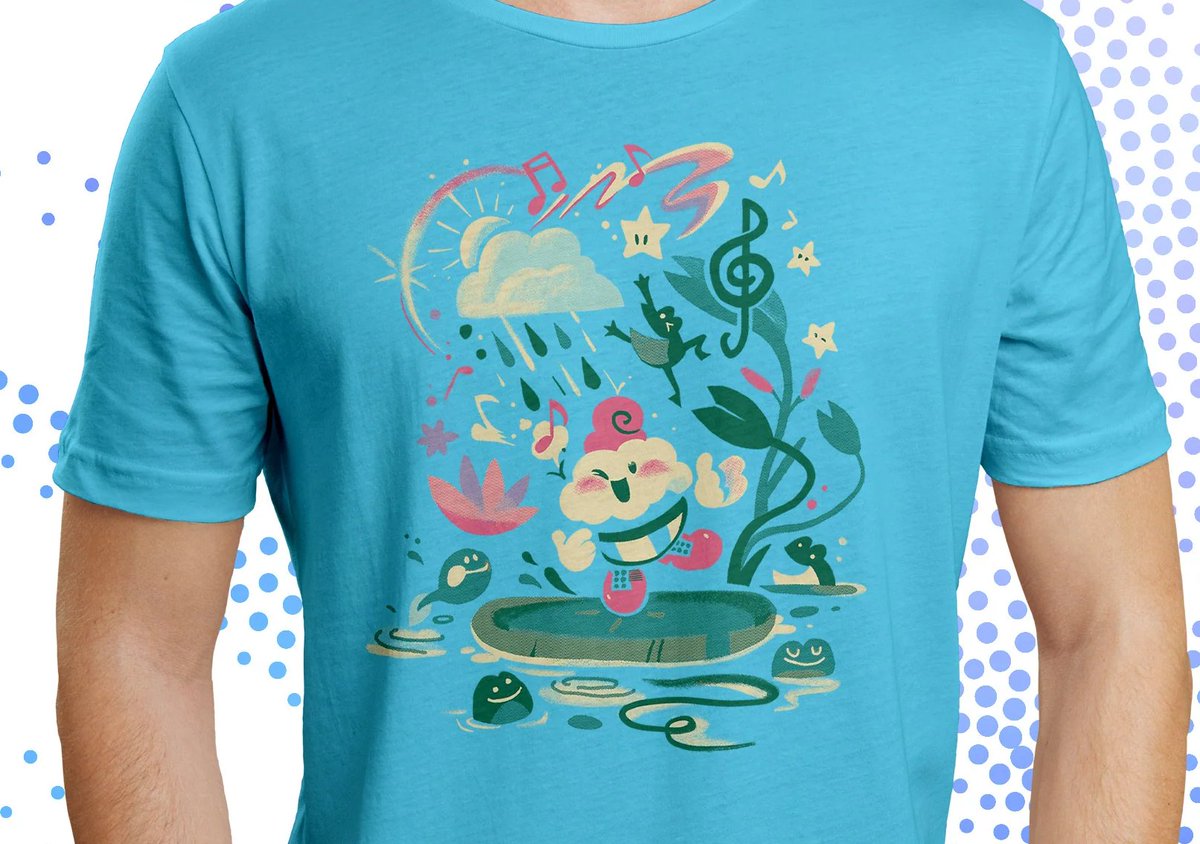 Wario64 on Twitter "Mallow Super Mario RPG tshirt is 15 at The Yetee