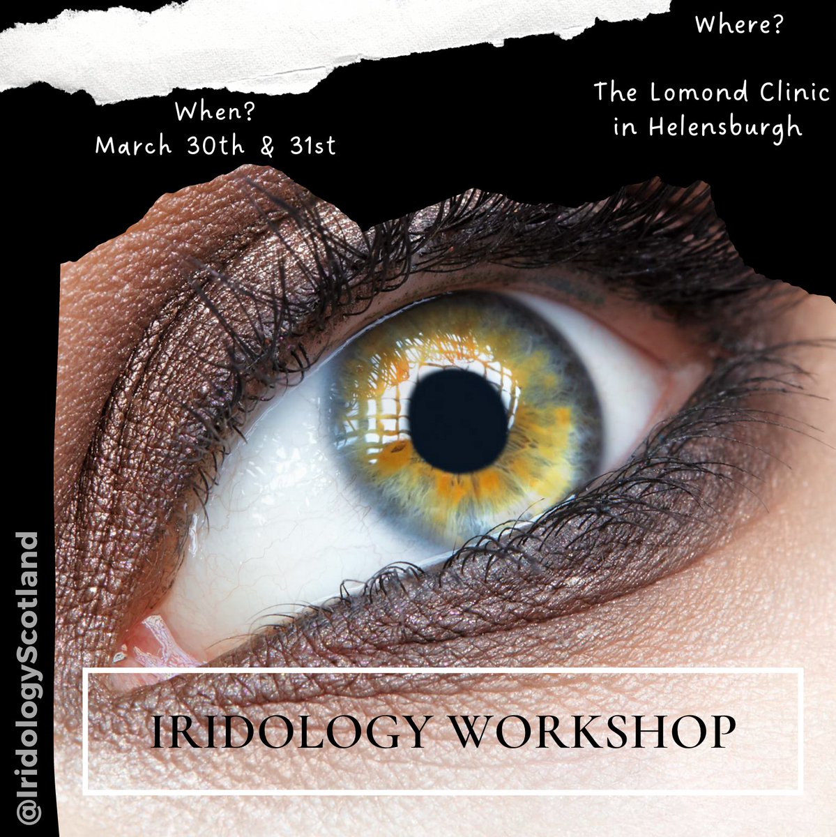 IRIDOLOGYSCOTL1's tweet image. Iridology workshops in Helensburgh, Scotland.