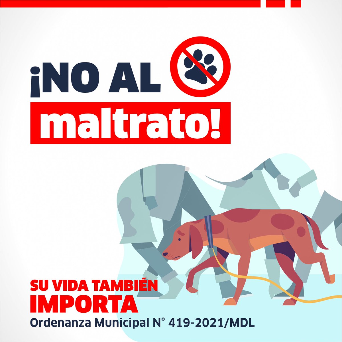 munilurin1's tweet photo. ¡𝐓𝐔 𝐌𝐀𝐒𝐂𝐎𝐓𝐀, 𝐓𝐔 𝐑𝐄𝐒𝐏𝐎𝐍𝐒𝐀𝐁𝐈𝐋𝐈𝐃𝐀𝐃!
Estimados vecinos del distrito, recuerda que el cuidado de tu mascota depende 100% de ti, por ello el programa TRAC te dan estas indicaciones para una tenencia responsable.
Ordenanza Municipal N° 419-2021/MDL https://t.co/Tq4Hh8zUfk