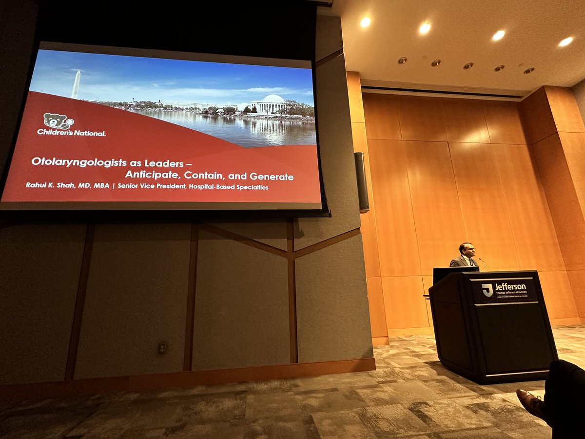 Our <a href="/Jefferson_OTO/">Jefferson Otolaryngology- Head and Neck Surgery</a> family came together for the 14th James S. Reilly, MD Lecture in Pediatric Otolaryngology on 2/24. Our invited speaker Dr. Rahul Shah gave an inspiring presentation and we celebrated the remarkable career of Dr. Reilly upon his retirement. An impressive legacy!