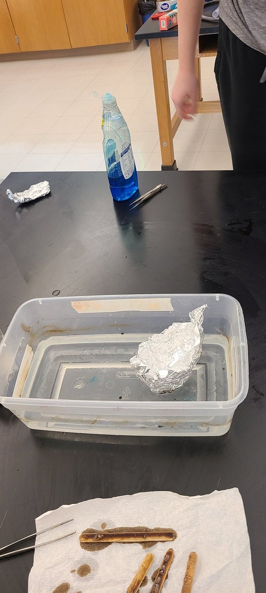 nannini_9's tweet photo. AP Environmental students design and test solutions for cleaning up oil spills! https://t.co/uhJ8OIqfKu