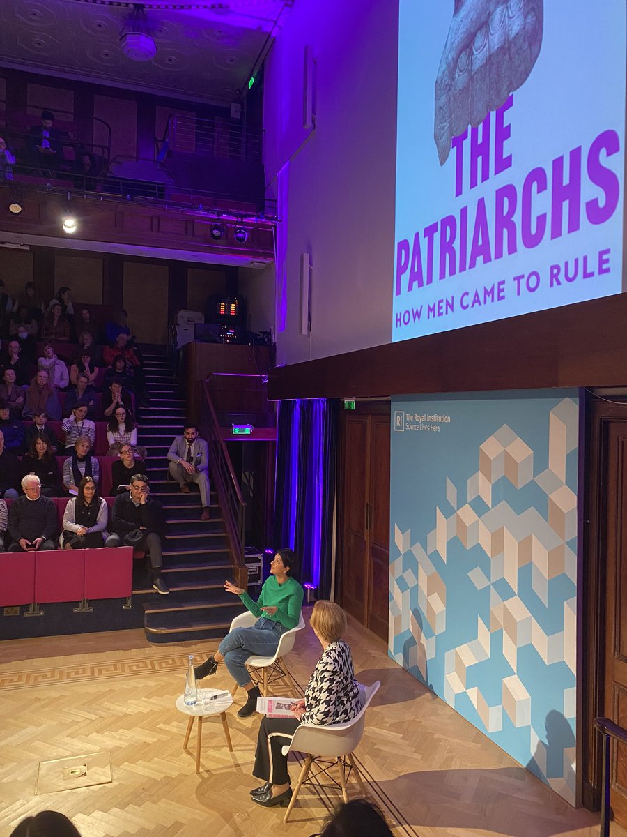 Melina_Gee's tweet photo. Just two #Stemminists hanging out at @Ri_Science hearing @JuliaGillard interview the amazing Angela Saini about her new book 👊🙌 So happy our travel plans aligned @DrCFord 🤩  #ThePatriarchs https://t.co/gM4wvbVvck