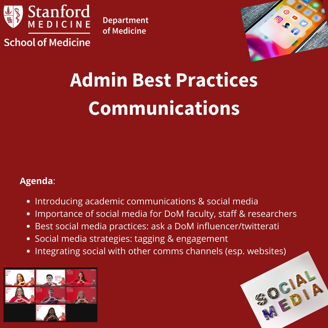 Thank you to a #WickedAwesome <a href="/StanfordDeptMed/">Stanford Department of Medicine</a> Communications Team for teaching staff about communications and the importance of Social Media and giving us best practices and strategies.  It was also nice to hear about your own career journeys. We have a GREAT Comms team!