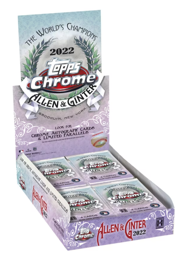SOLELINKS on Twitter "Ad 2022 Allen & Ginter Chrome Baseball Factory