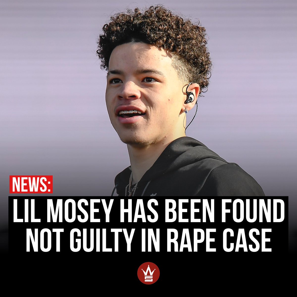 WORLDSTAR's tweet photo. Lil Mosey has been awaiting his trial for an alleged rape charge from 2021. On Thursday, the rapper appeared in court and learned the verdict in his case. Read more click here https://t.co/O1cJs68tKU https://t.co/9aUCBXtbHl