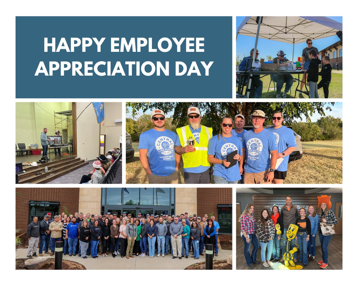 MyCentralCOOP's tweet photo. Today and everyday, we appreciate the daily hard work and dedication of our team. Thank you for living our mission of "Empowering Our Members and Communities." We appreciate you! #NationalEmployeeAppreciationDay #InsideCentral https://t.co/PE42bdn3pz