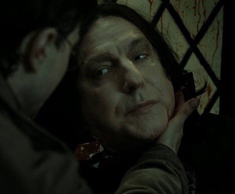 Hogwartssite's tweet photo. ¿Qué muerte te dolió más? 

RT - Sirius 

MG - Snape https://t.co/erF9FbH1El