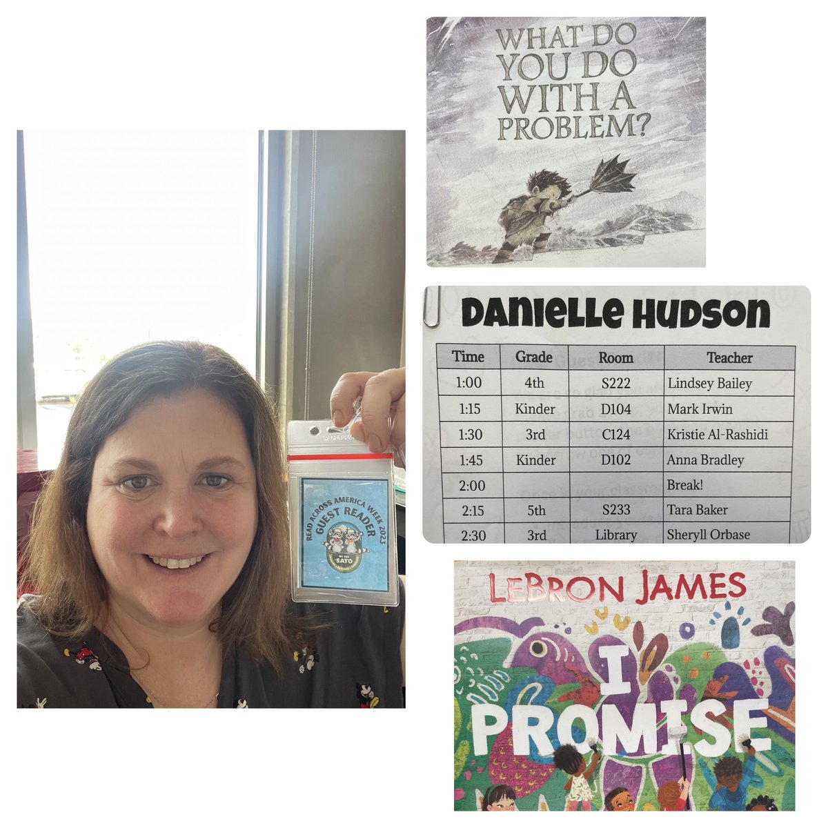 DaniHudson1980's tweet photo. Today I was a Read Across America Guest Reader at Sato Elementary. Q&A portion in a Kindergarten class. Student- “How old are you?” Me- I state my age.” Whole class, “Wow!!!” @BeavertonSD #letsbereaders #imnotthatold 😂 https://t.co/Mlqa6P9upk