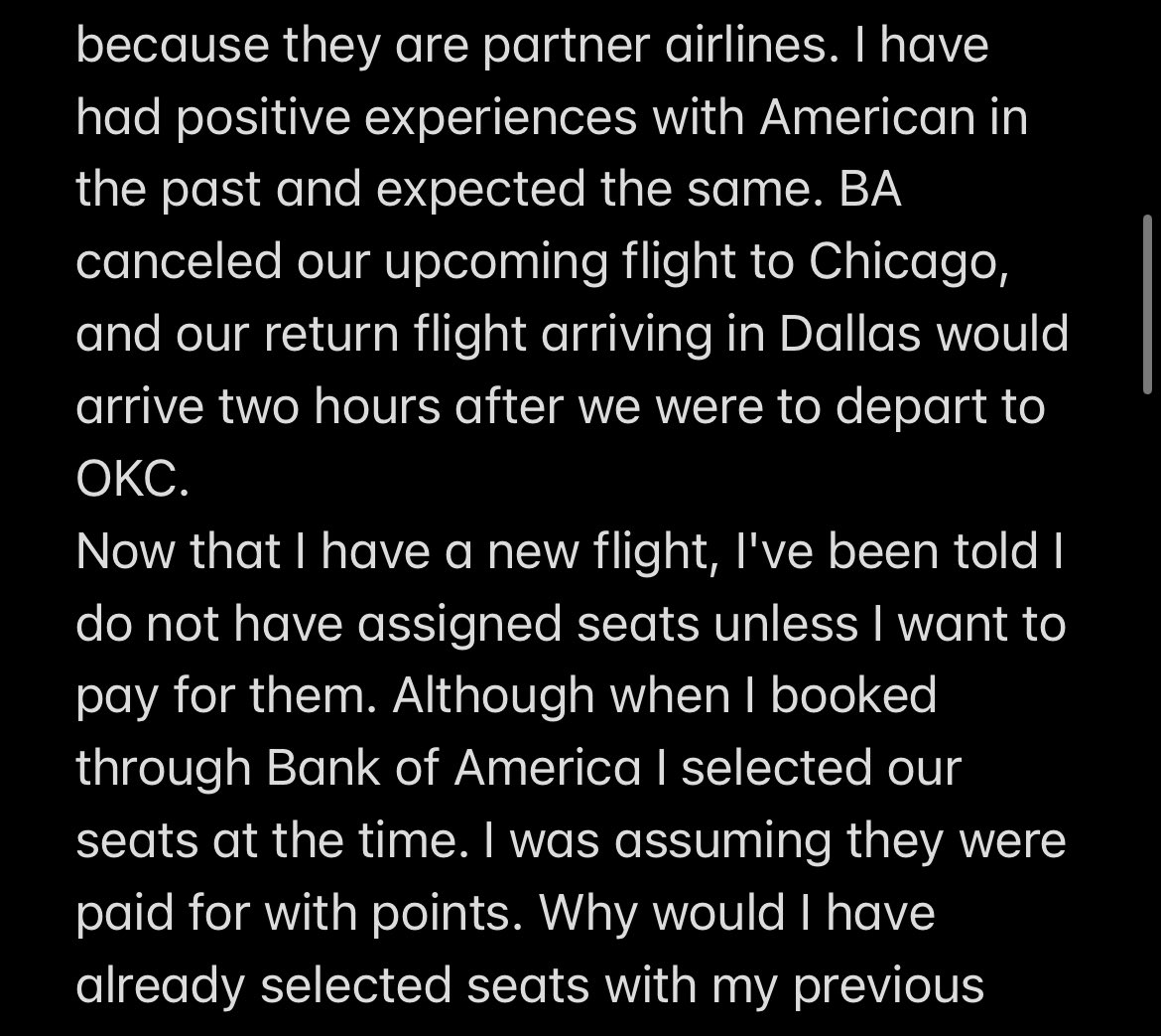 KimSchooler's tweet photo. @BankofAmerica @British_Airways https://t.co/Opux9Q5nFS