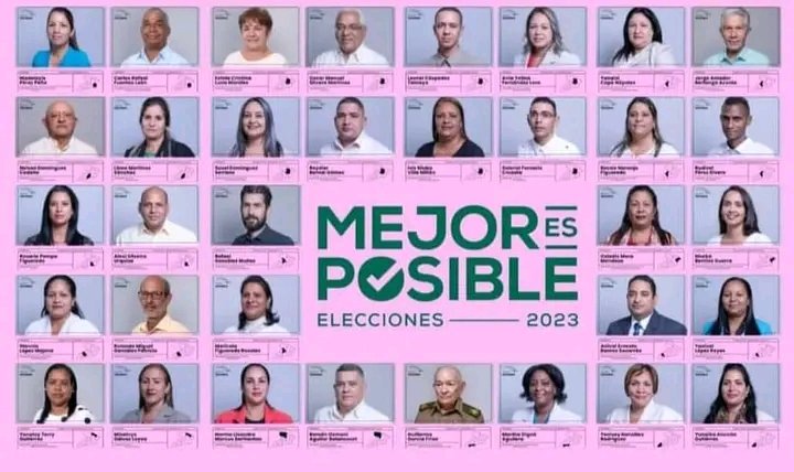 NUESTROS CANDIDATOS A DIPUTADOS POR LA #ProvinciaGranma 
Por un #VotoUnido todos el 26 de Marzo a las Urnas.
#YoVotoXTodos #JuntarYVencer #Bayamo