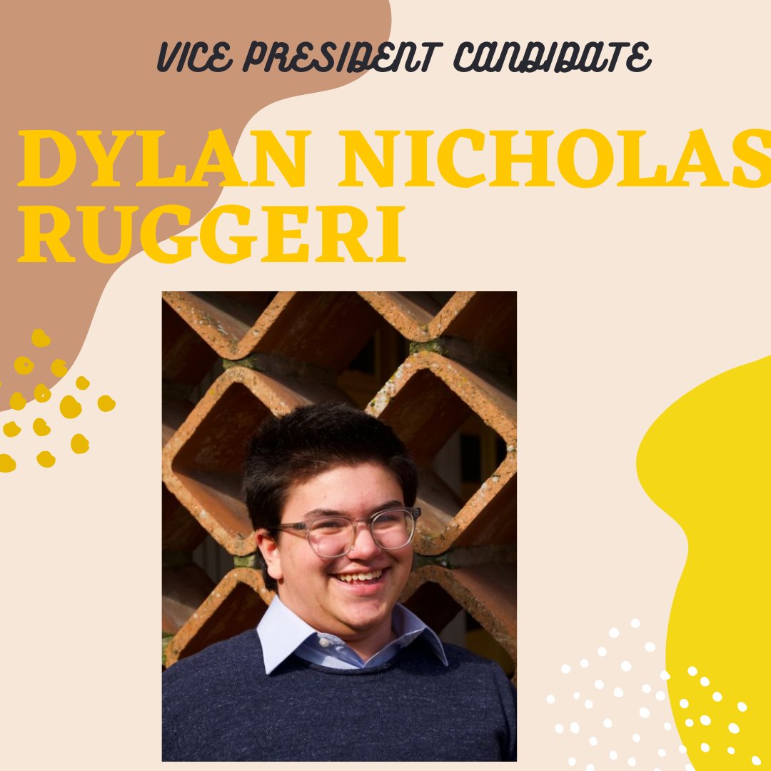 ASPLU_Lutes's tweet photo. V.P Candidate Dylan Nicholas Ruggeri https://t.co/hrEpIJKNvT