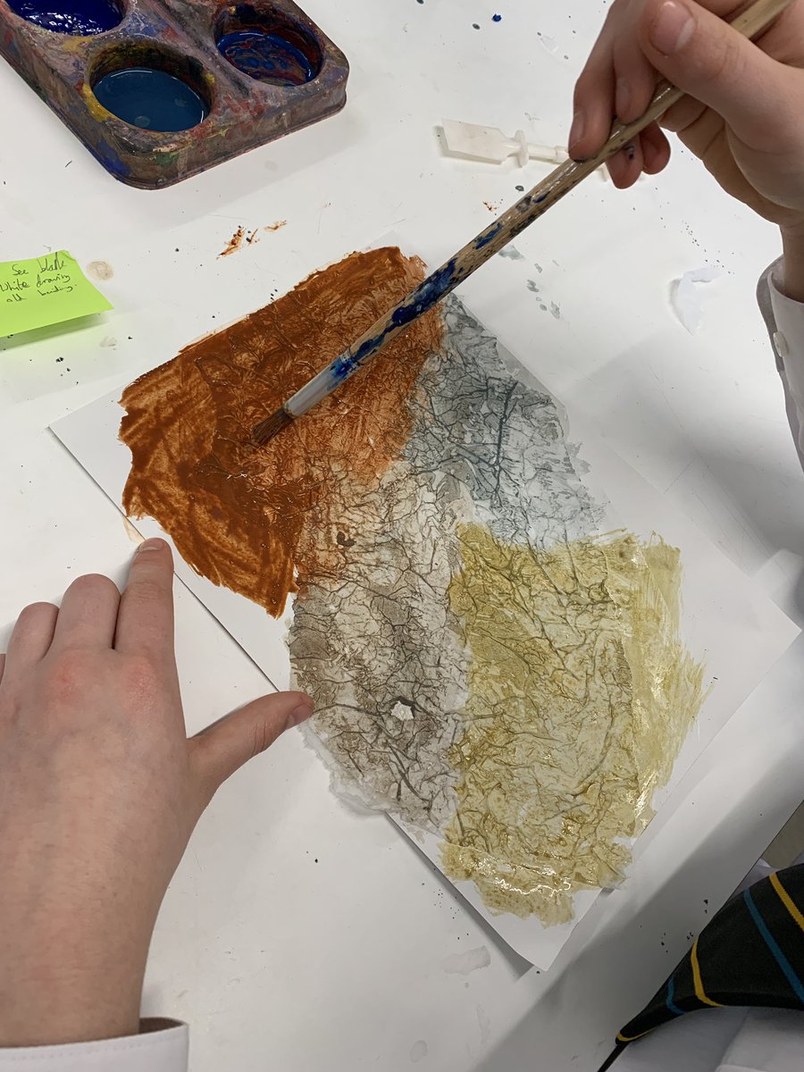 HowdenArtDept's tweet photo. Y9 are experimenting with textured surfaces in response to the artist Ian Murphy - INSPIRE - next step is to sand the surface and draw! #gcseart #artistresponse #newtechniques #experimentinginart #experimentalart #textures #surfacetexture #inspired @HowdenSchool https://t.co/AhJuvPejIW
