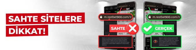 ⚠️SAHTE SİTELERE GİRME!!

🤳En doğru, güncel adres için 4609'a GUNCEL yaz sms gönder, anında telefonuna gelsin!

#Restbet #restbetgiris