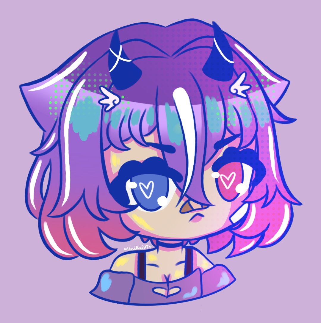 kyutaroe's tweet photo. 🎉art raffle, 2 winners 🎉
🎨chibi icon like dis ⇩

-like &amp; retweet ♡
-follow (new followers welcome!)
-drop your character ref 💜

ends March 10th! :)🎉
#artraffle https://t.co/U2HWEmLD1Y