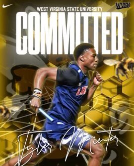 TylerMinter9's tweet image. #Committed #blessed @WVSU_GoJackets @coach_granville @ksillavan28 @PatrickNava22 @LarryWMcrae @WVSUTrack_XC