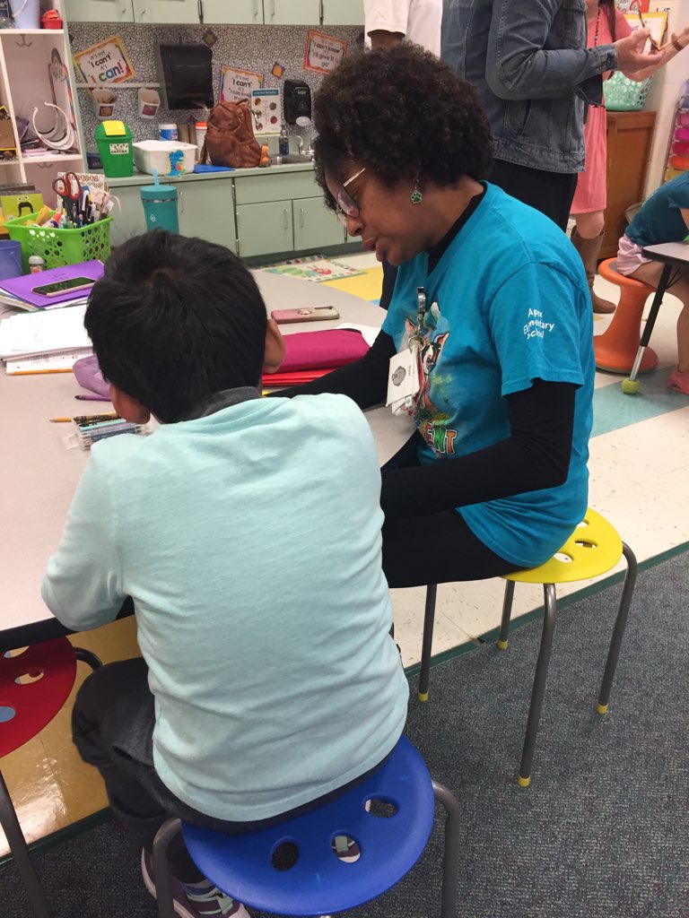 wctaa_nc's tweet photo. We enjoyed watching #WCTAAIAoftheYear finalist Miriam (Jacque) Panico working with an @apexescougars student! #TAOY @WCPSSTeam https://t.co/GmlwW6QIR8