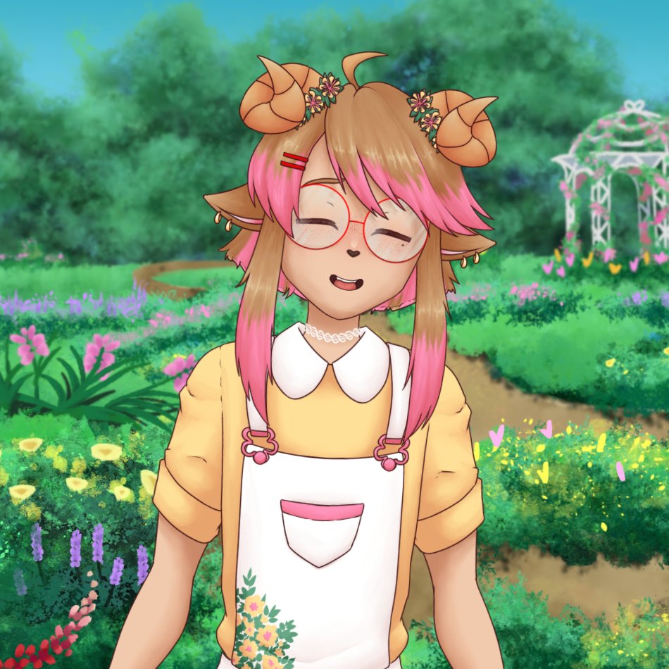 honeysuckleVT's tweet photo. a pleasure to meet you ~π§‘ i'm honey, your goat boy that loves sucklets and his garden! i hope we can have lots of fun together!
πΌ vtuber mama:
@mandorinart
π pronouns: he/they/fae
π½ live tag: #sucklive
π¨ art tag: #sucklart
βοΈ fan name: sucklets π
π oshi mark:π https://t.co/Bk9MLhEUA9