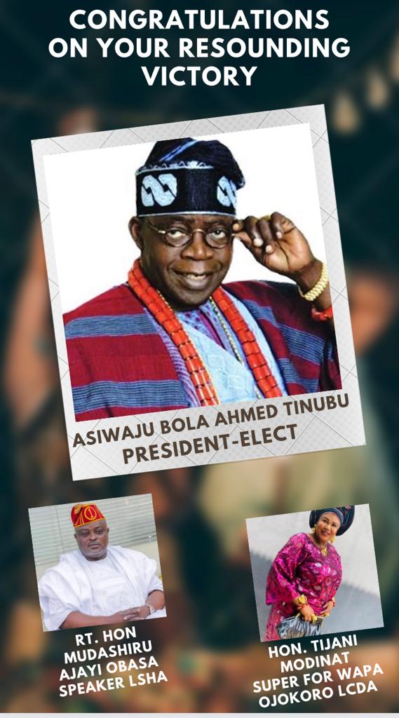 SingleDebo's tweet image. I join the whole World to congratulate Nigeria's president elect, Akanbi Omo Olode... It's a victory well deserved.