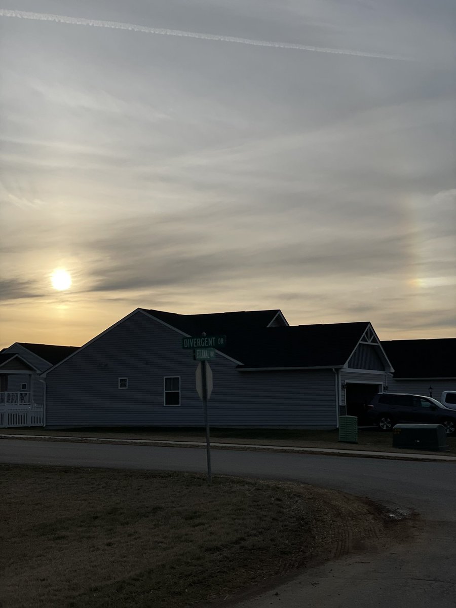 Sisson on Twitter "Sundog Spring Mills, West Virginia"