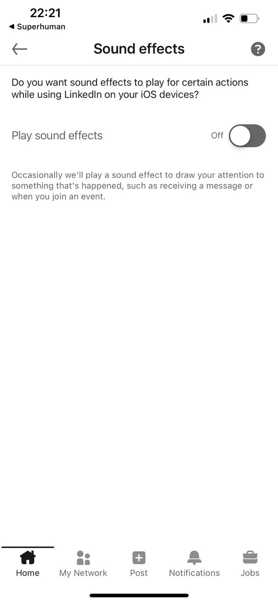 bradwright's tweet image. Does anyone actually want sound effects from LinkedIn?