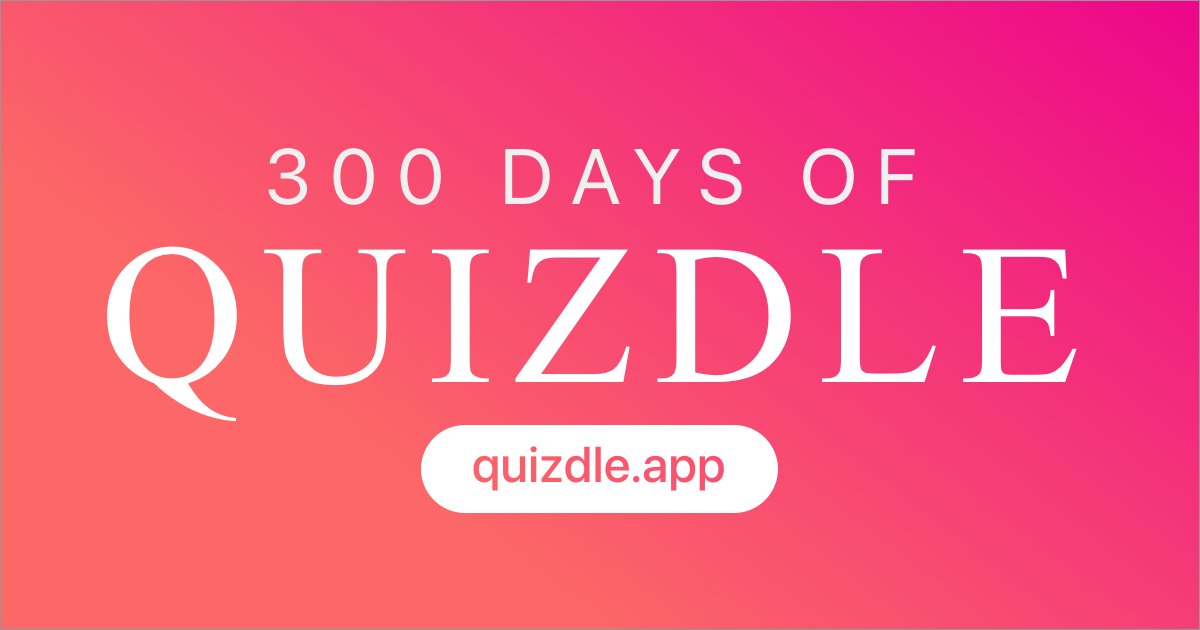 Quizdle 🏳️‍🌈 tweet media