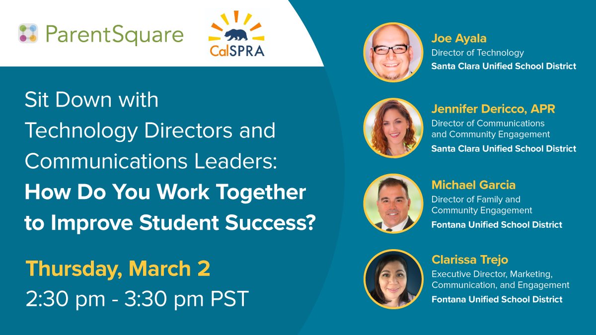 If you’re at #CalSPRA2023, join us in Plaza C!